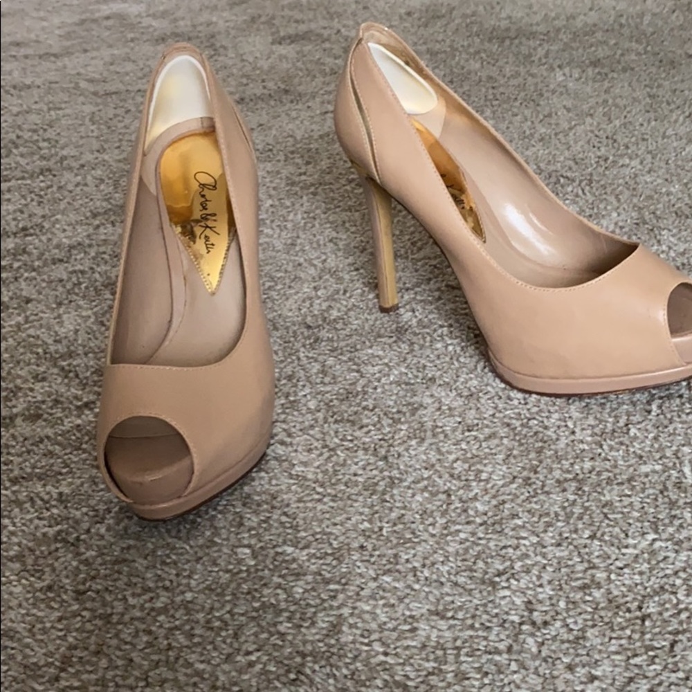 Nude heels